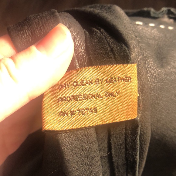 Mid length Leather Jacket - Picture 7 of 9